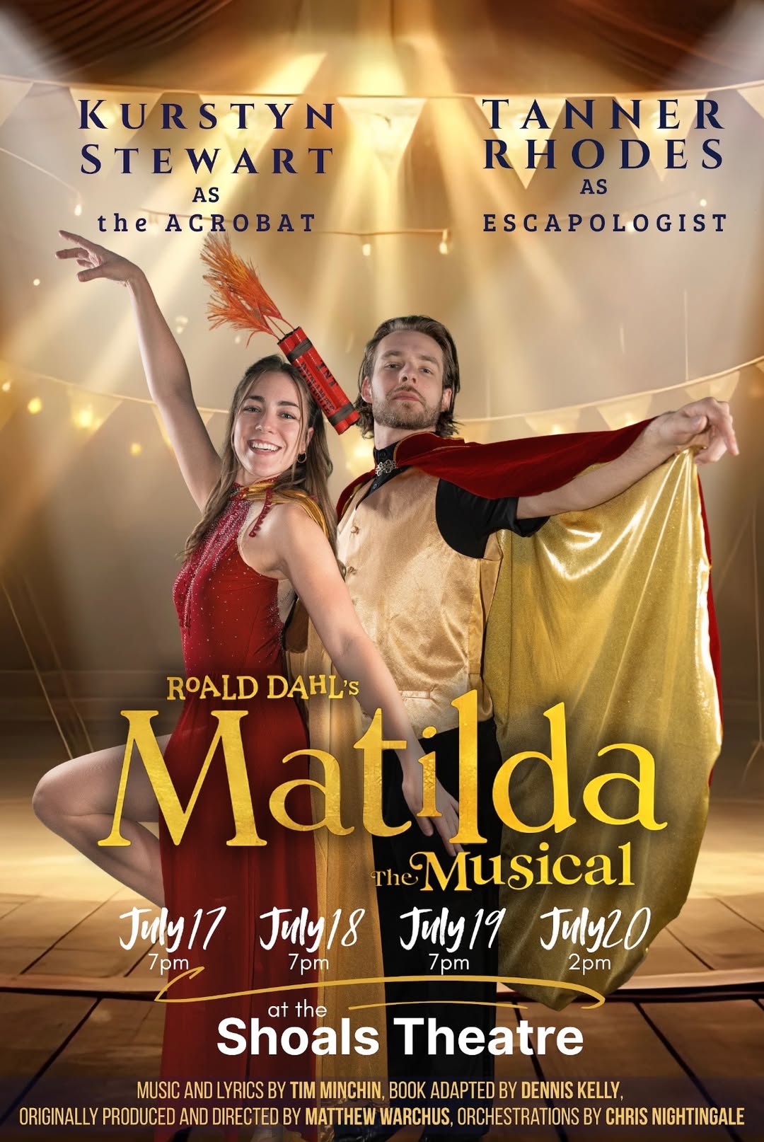 Shoals - Magic, music, and a mighty little girl. Matilda the Musical is ...