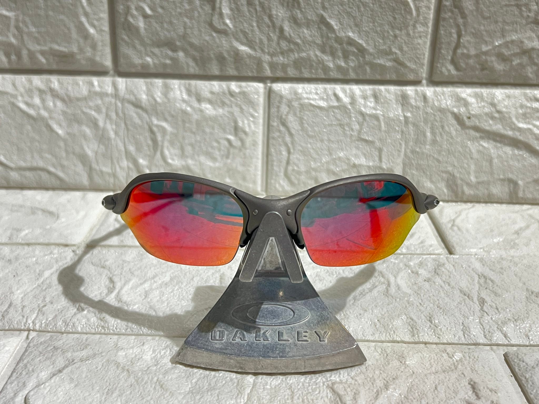 SOLD))))) Oakley Romeo 2 X Metal Ruby Frame 10/10 Mint Custom X 