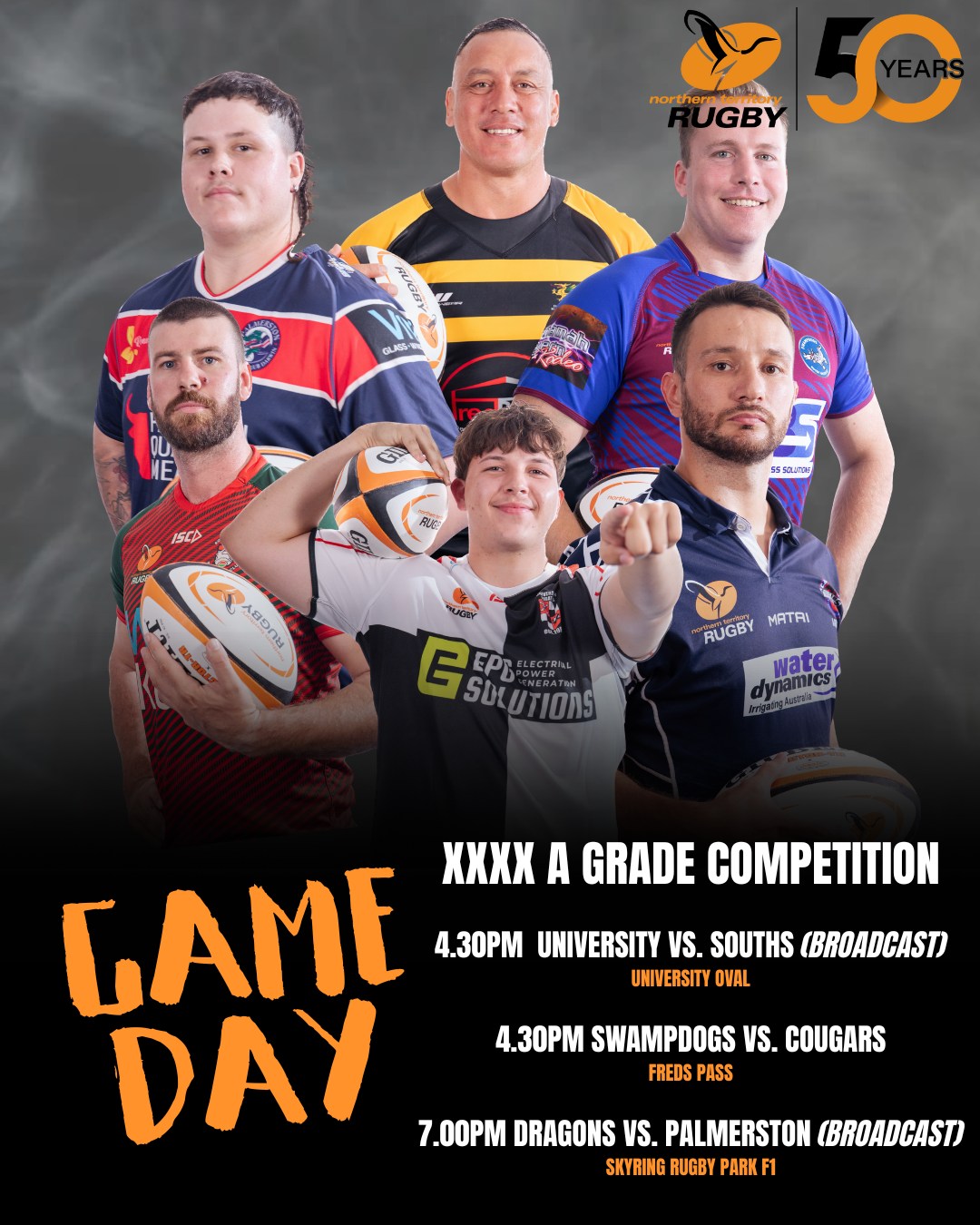 NT Rugby Union - 🏉 GAME DAY – ROUND 2! Get ready, it’s... | Facebook