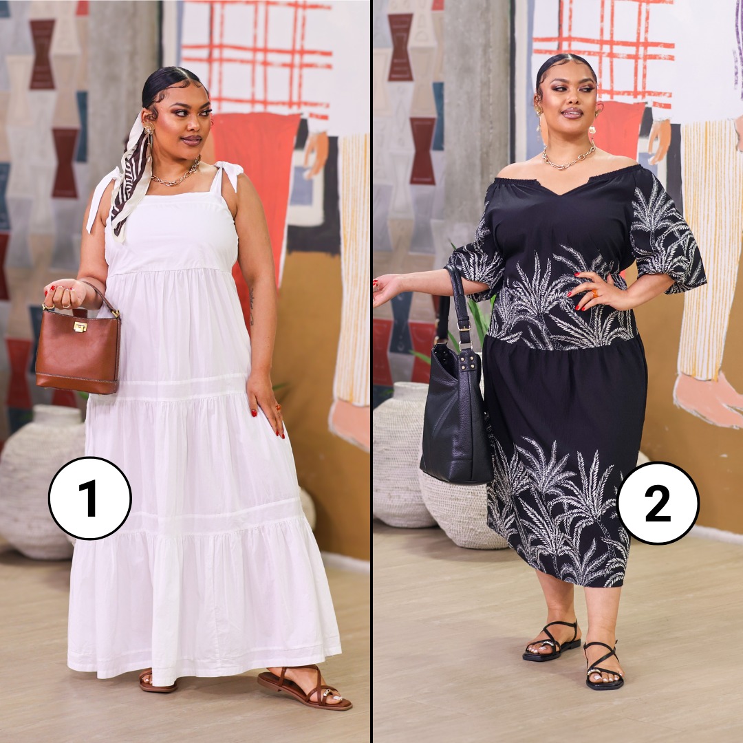 Help Zoe stand out with a dress from WOOLWORTHS! Which option