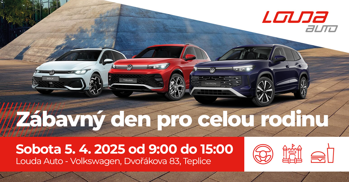 Zábavný den pro celou rodinu s Louda Auto Teplice