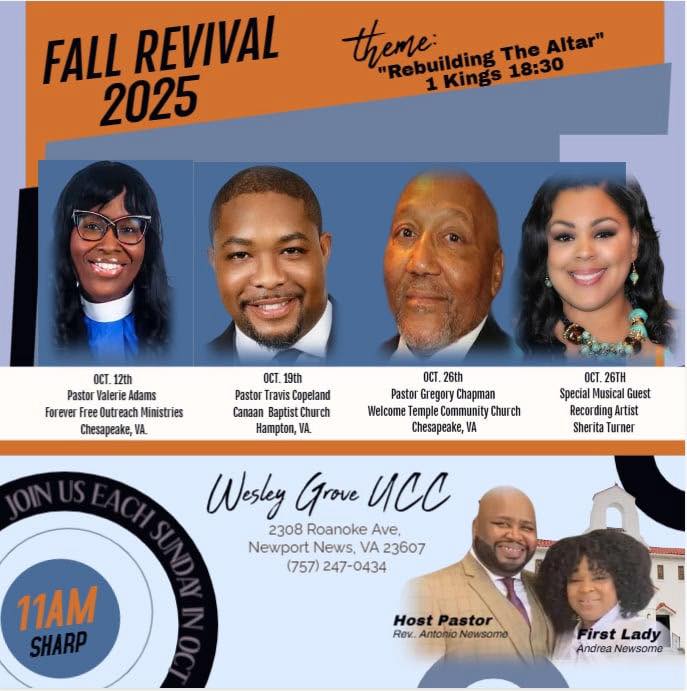 It’s Revival Time!... - Wesley Grove United Church of Christ | Facebook