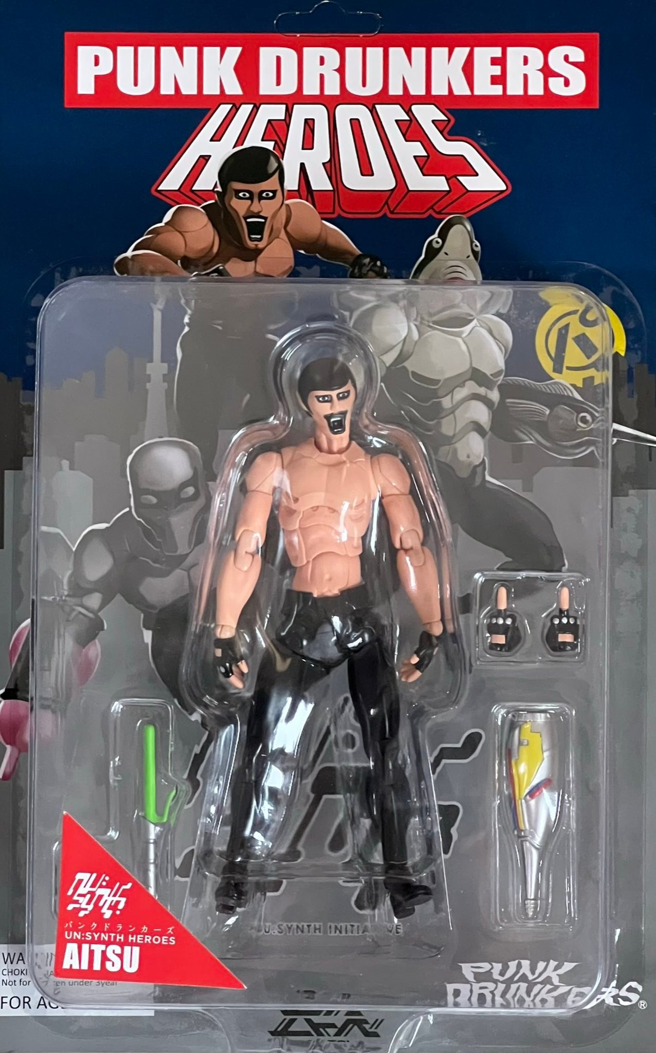 Amazing Toy Show Devil Toys X Punk Drunkers Cyber Ninja Aitsu