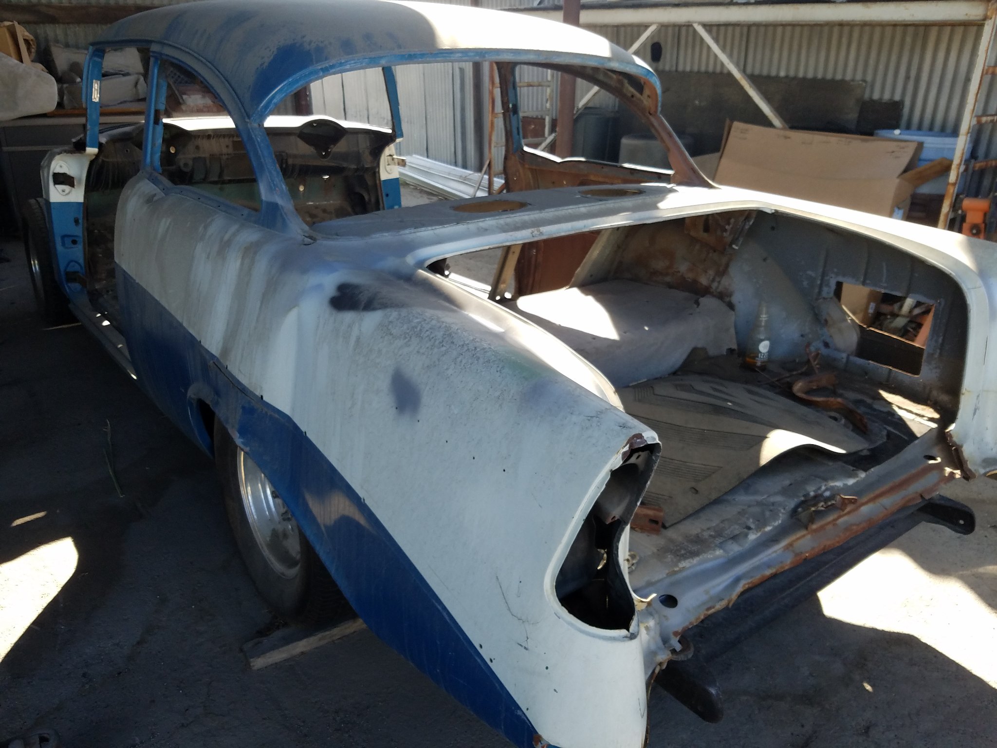'56 Chevy Project. Great Running 383 Stroker Motor, auto trans, Posi ...