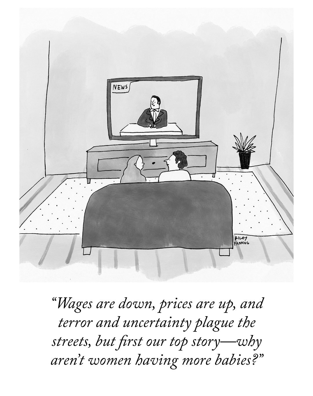 The New Yorker - Today’s Daily Cartoon, by Riley Fanning.... | Facebook