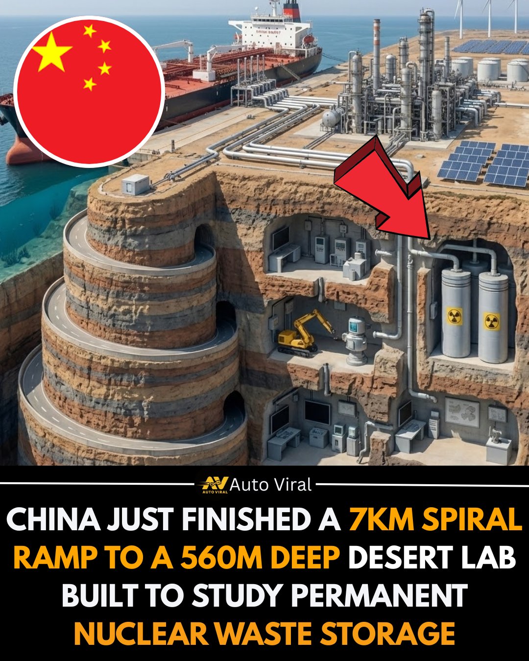 Auto Viral - “Deep Science, Safe Future.” Deep beneath... | Facebook