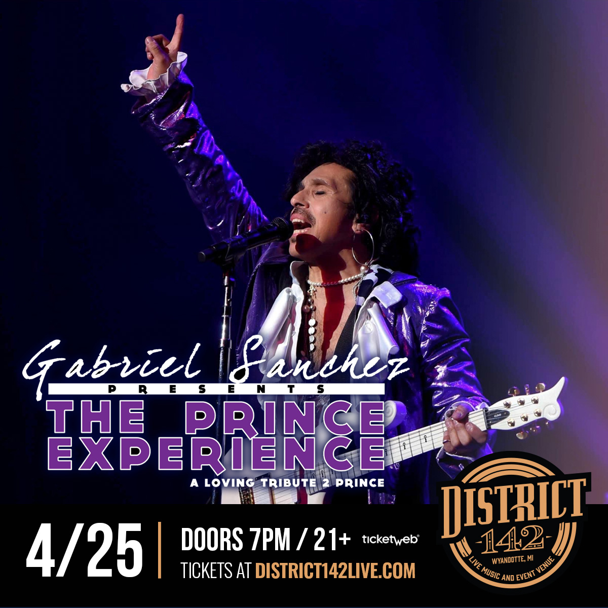💜The Prince Experience - A loving tribute to Prince 💜 4/25 Doors
