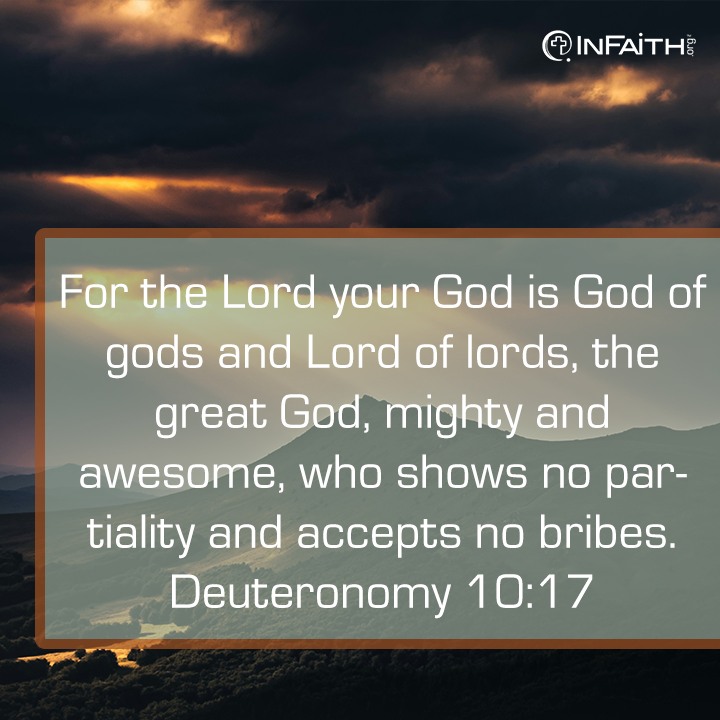 InFaith - For the Lord your God is God of gods and Lord of lords, the ...