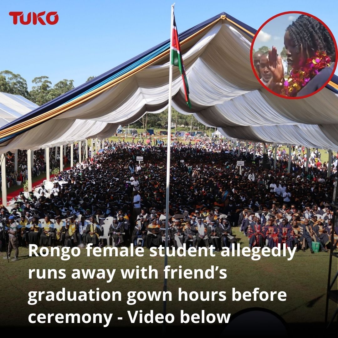 Tuko.co.ke - A Rongo University student angrily recounted how his ...