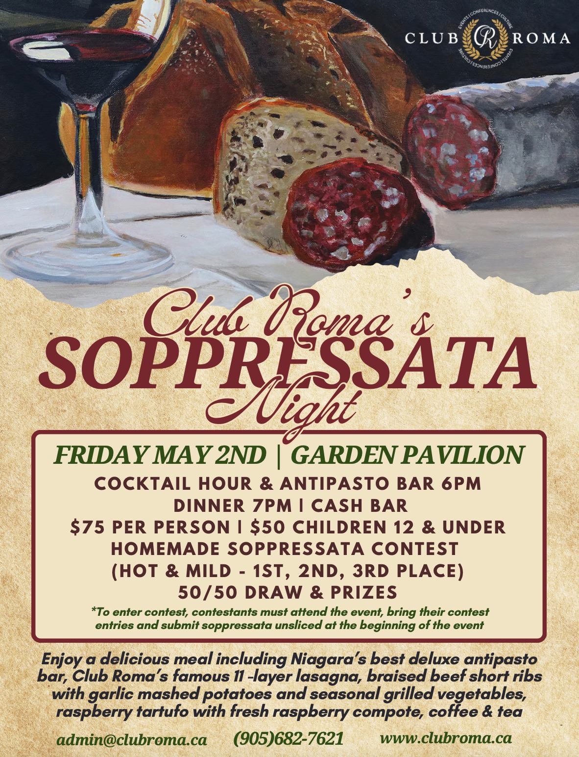 Club Roma | Saint Catharines ON