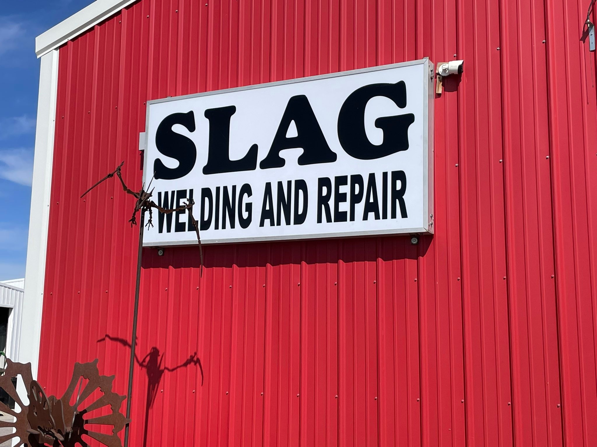 SLAG welding has new faces and... - Bob's Signs Valentine, NE | Facebook