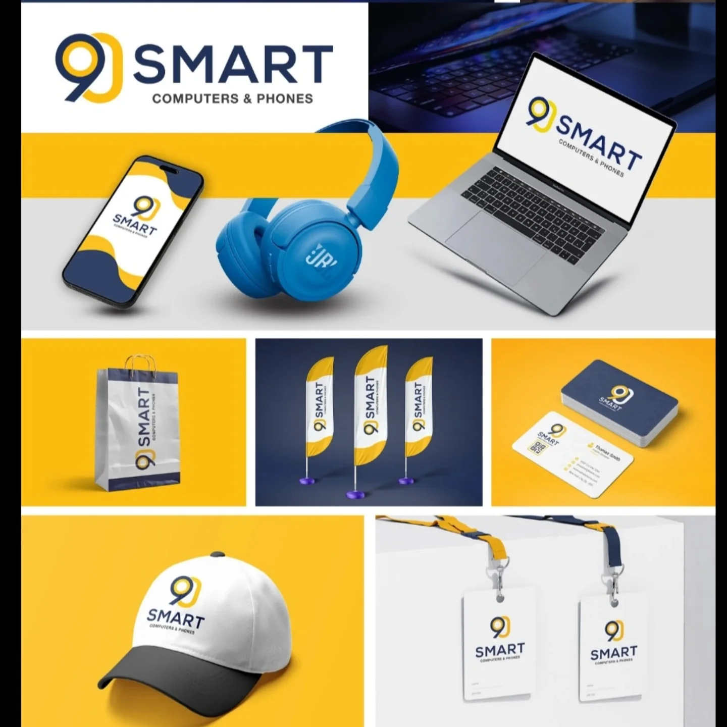 BR - 90 Smart Logo >> #Logo #Design