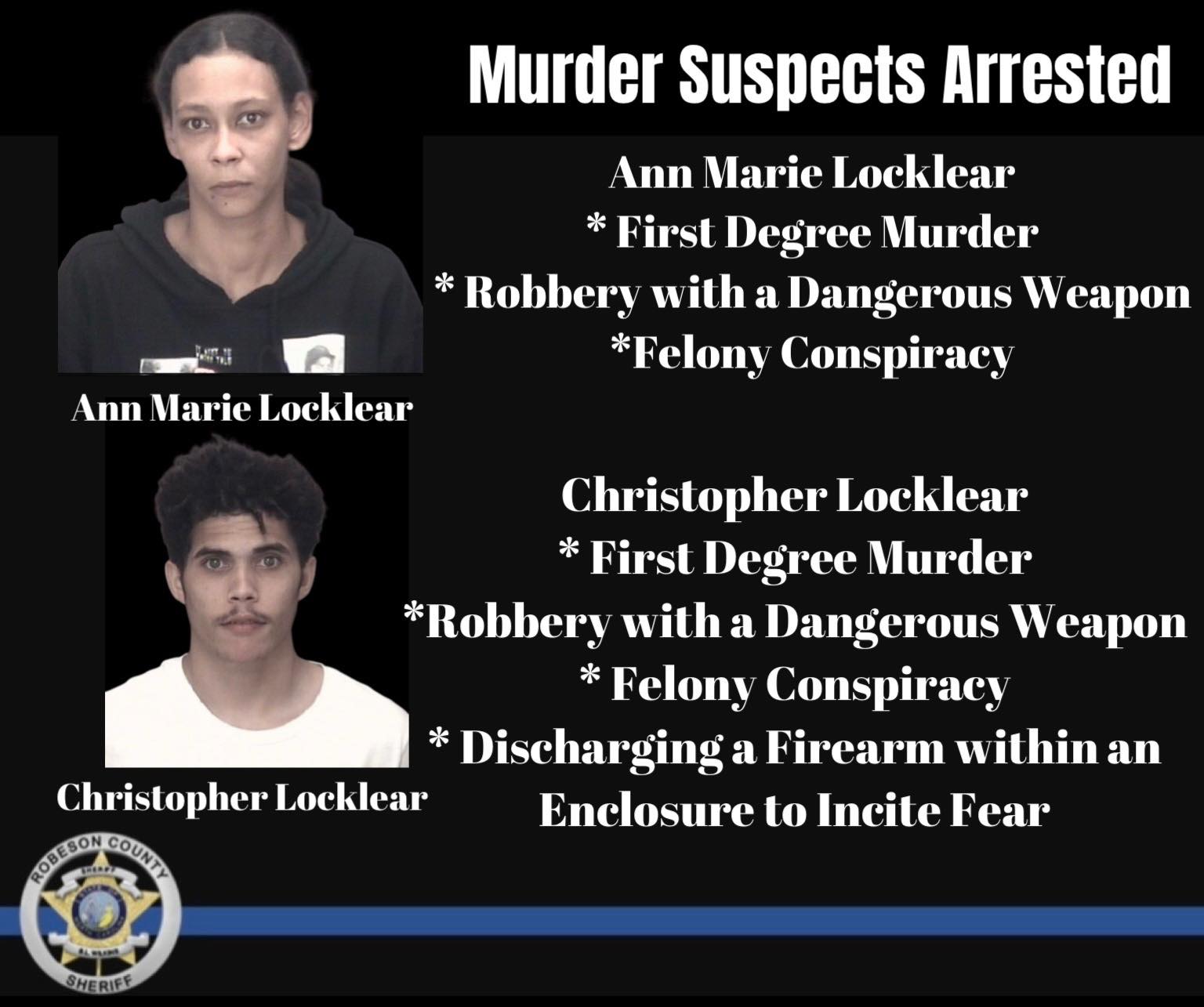 Robeson County Sheriff's... - Robeson County Sheriff's Office