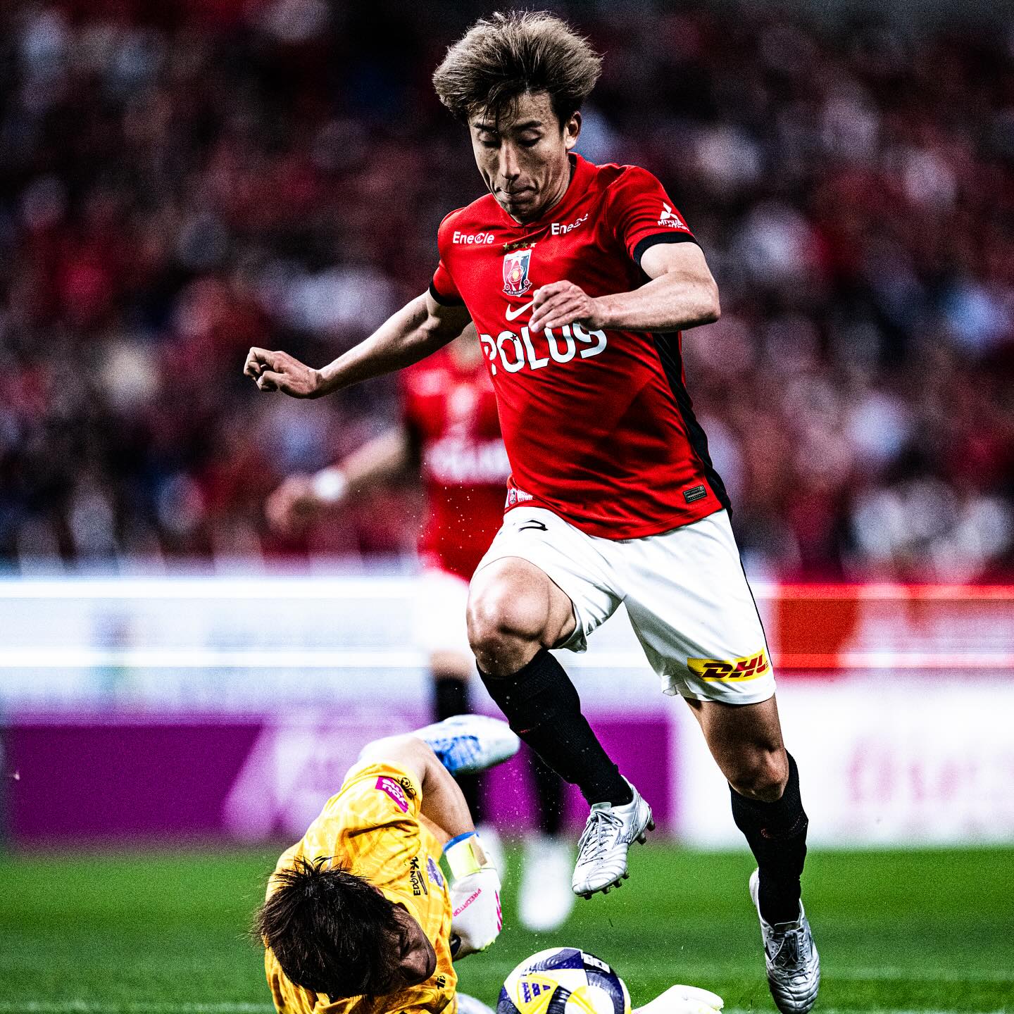 1st Goal in URAWA REDS♦️ No.7⃣7⃣ @takuro.kaneko #金子拓郎