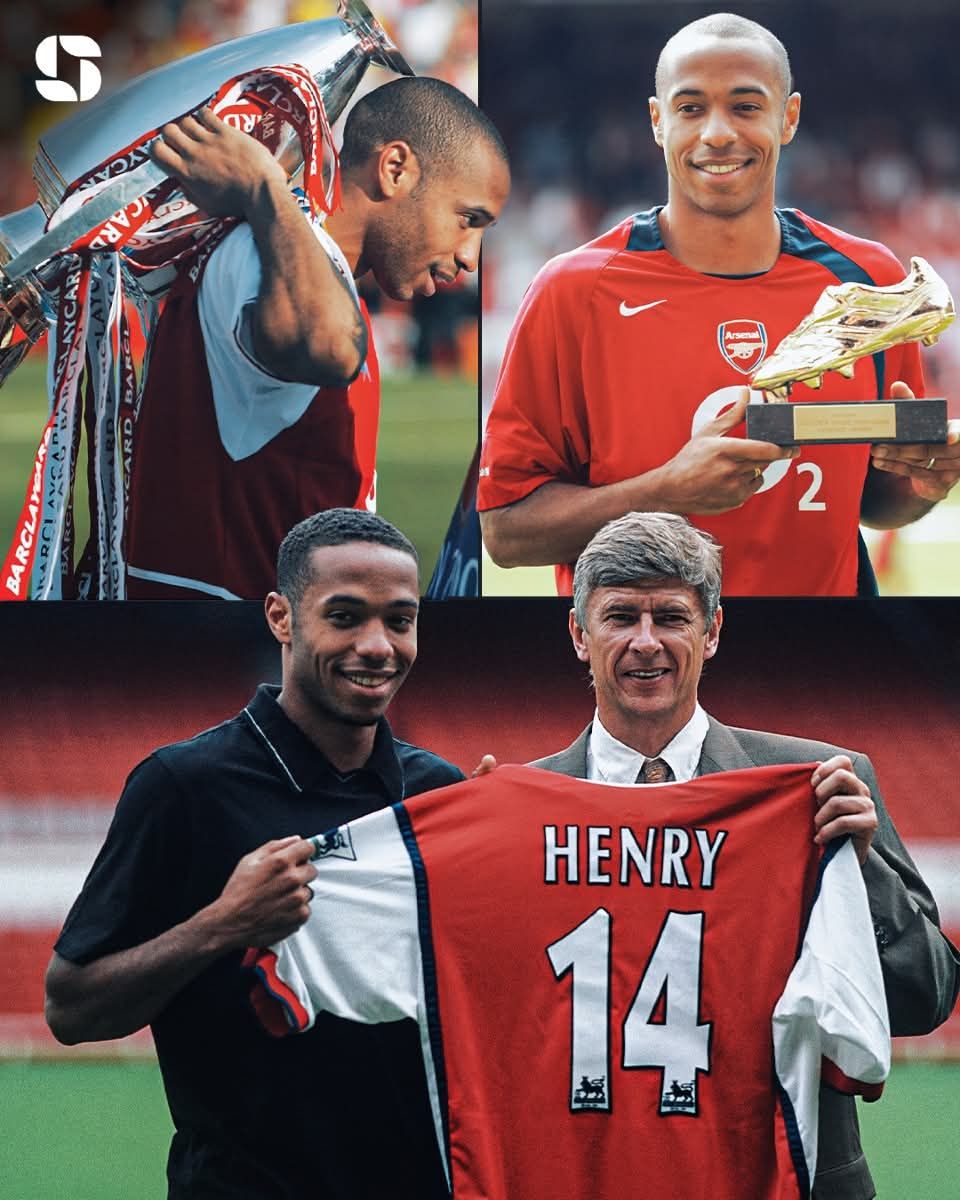 ON THIS DAY: In 1999, Arsenal signed Thierry Henry from Juventus