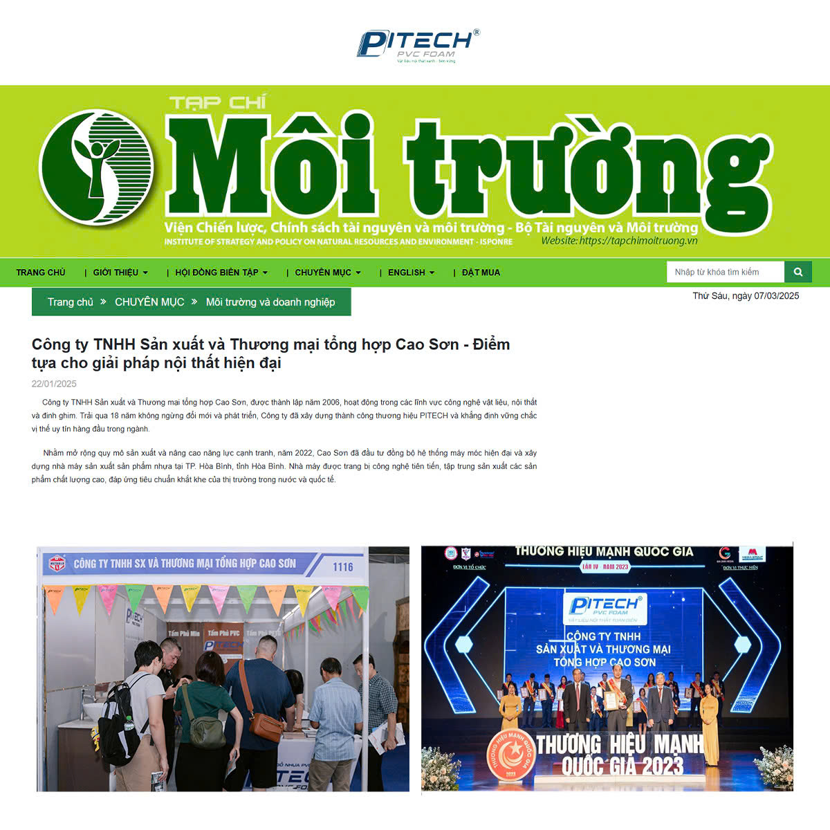 Ván gỗ nhựa Pitech - PVC FOAM