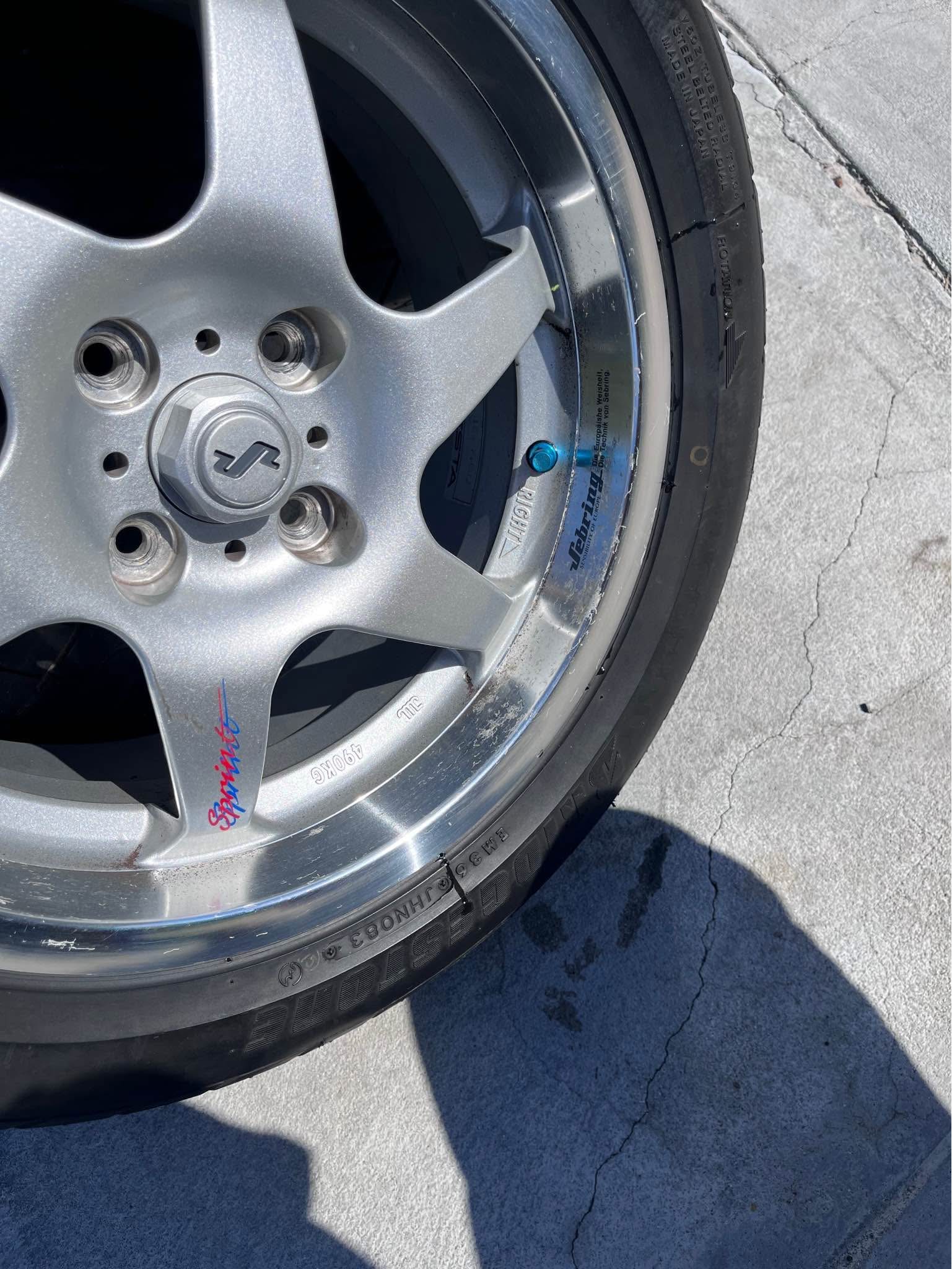 1993 RAYS, Sebring Huhrer Vesta Sprint Wheels with Center Caps - Car ...