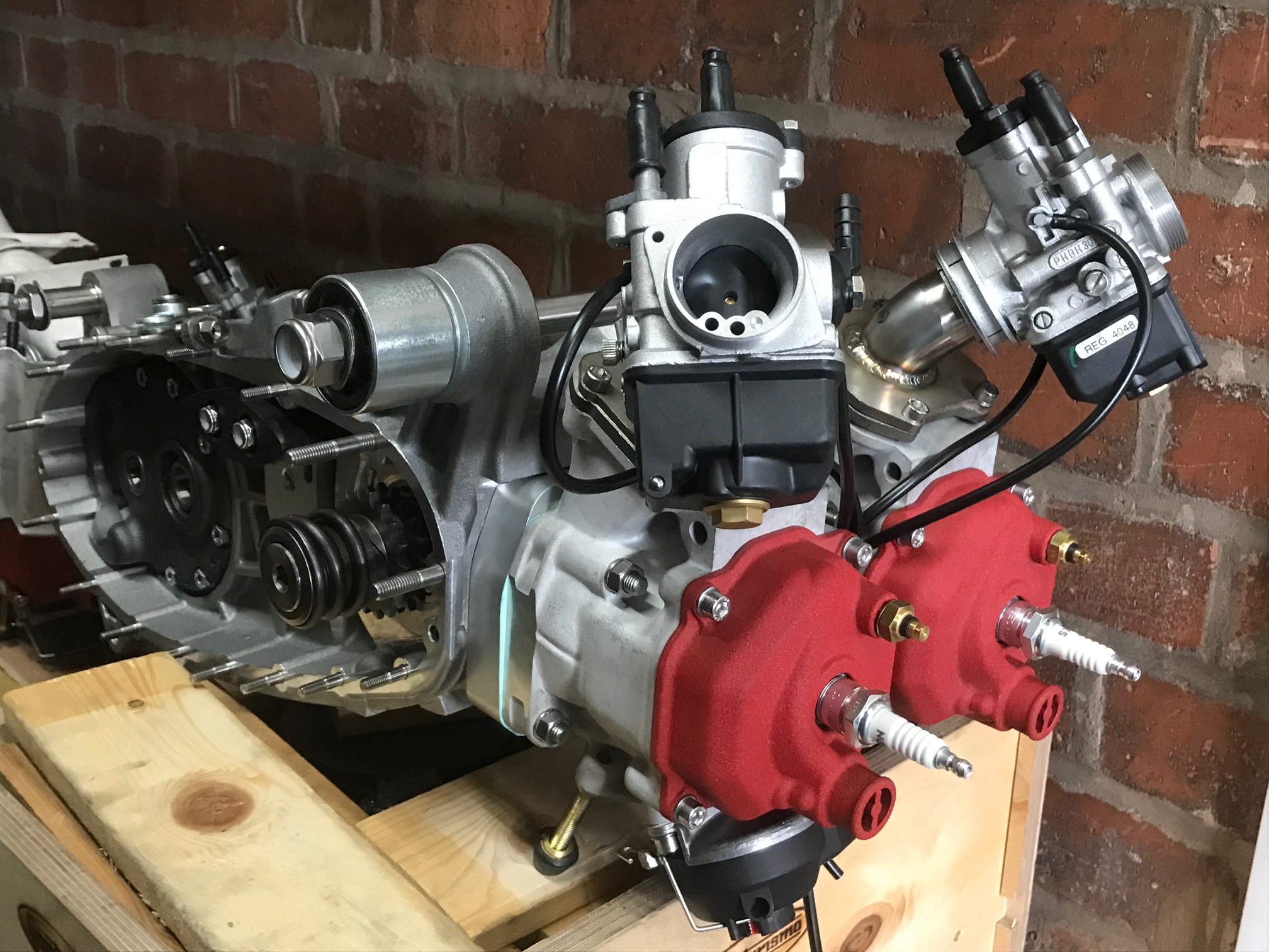 2-Stroke Engine Project: 4-Cylinder Inline Yamaha PWC Based Engine