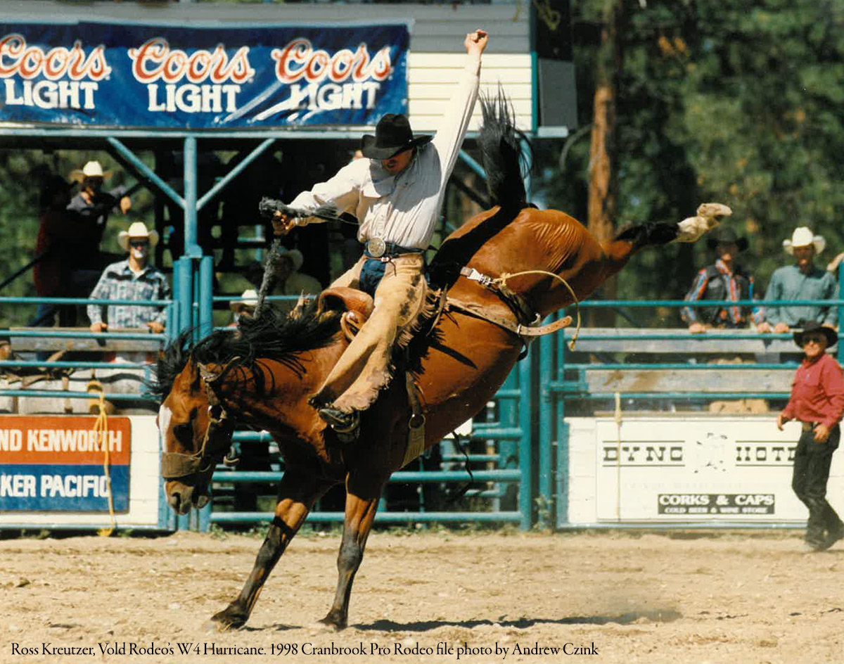 Ross Kreutzer - 2025 Canadian Pro Rodeo Hall of Fame Inductee A