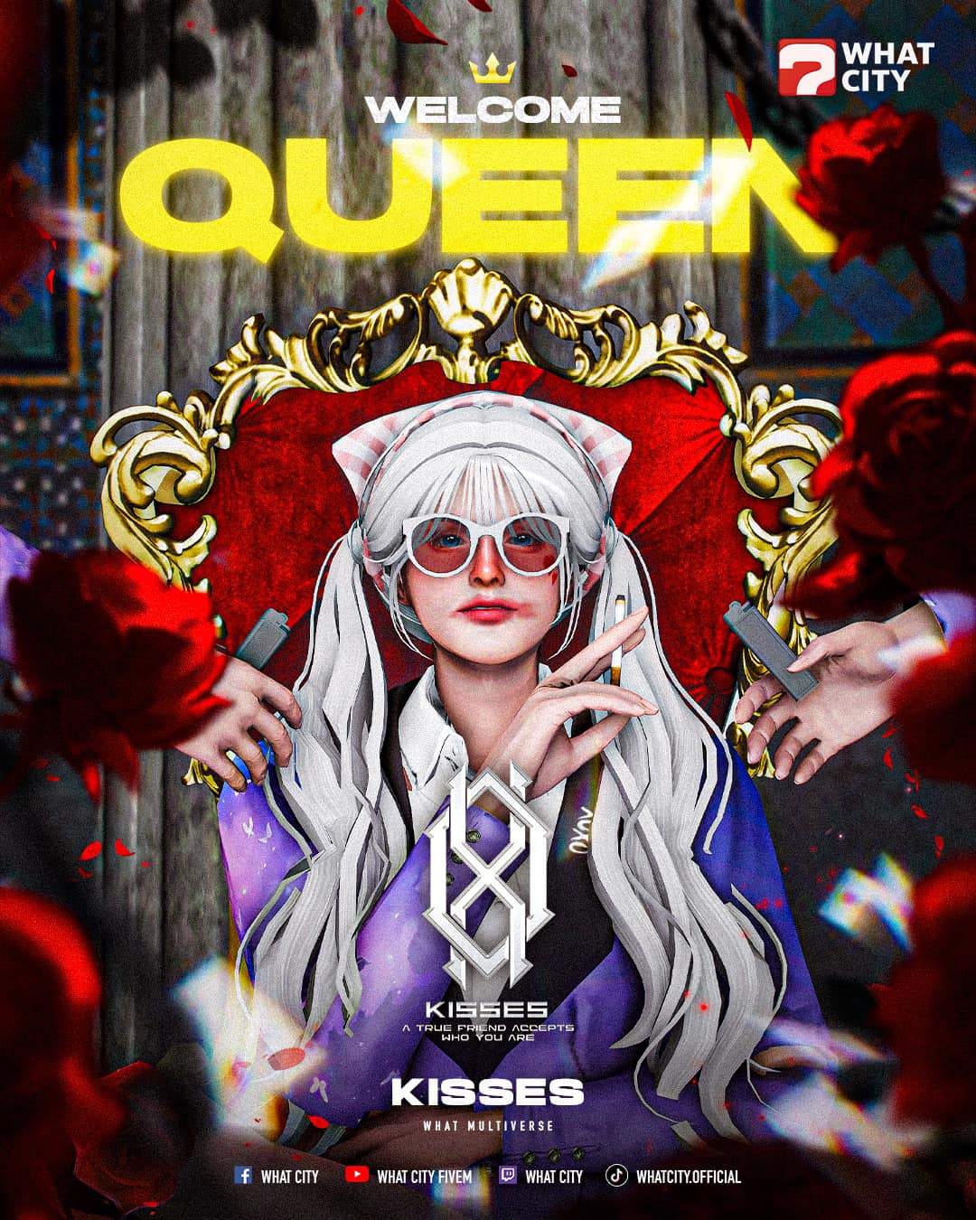 WHAT - 👑 QUEEN OF WHAT MULTIVERSE 👑 🎉 ยินดีกับแก๊ง KISSES แก๊งหญิงล้วน ...