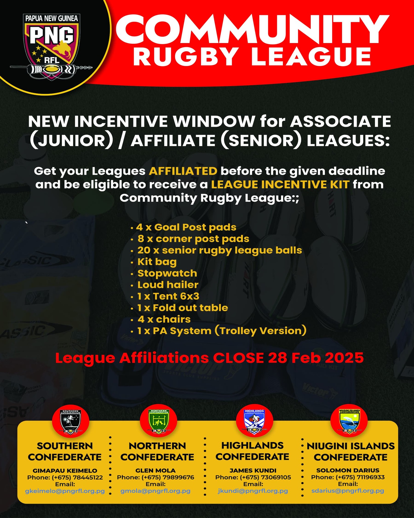 Papua New Guinea... - Papua New Guinea Rugby Football League