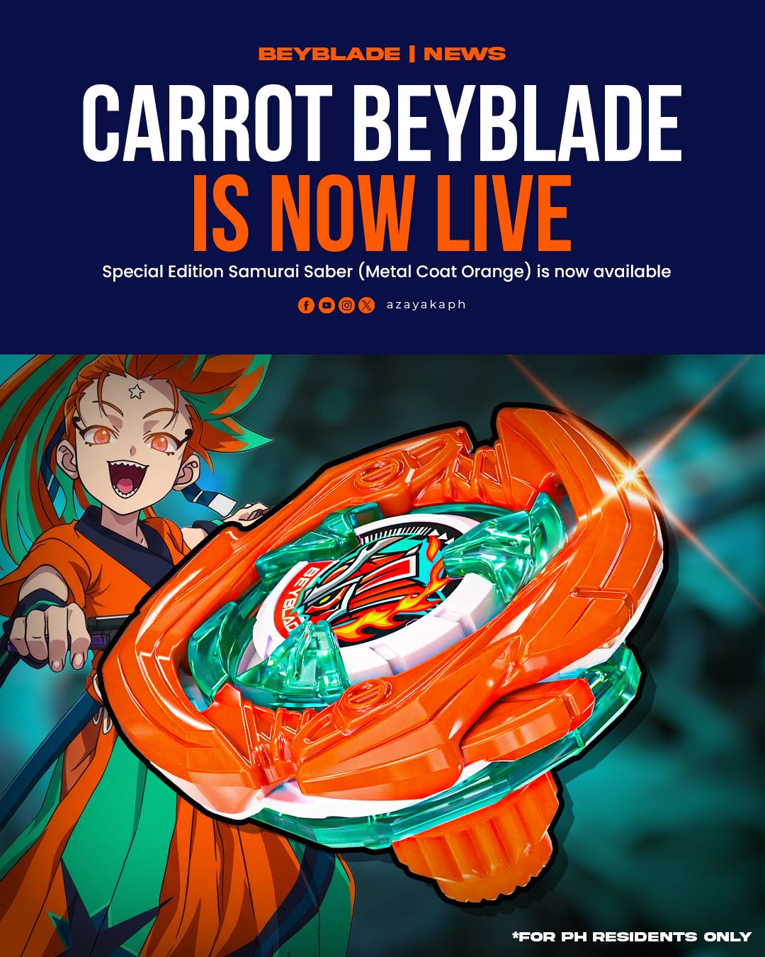Samurai Orange!
