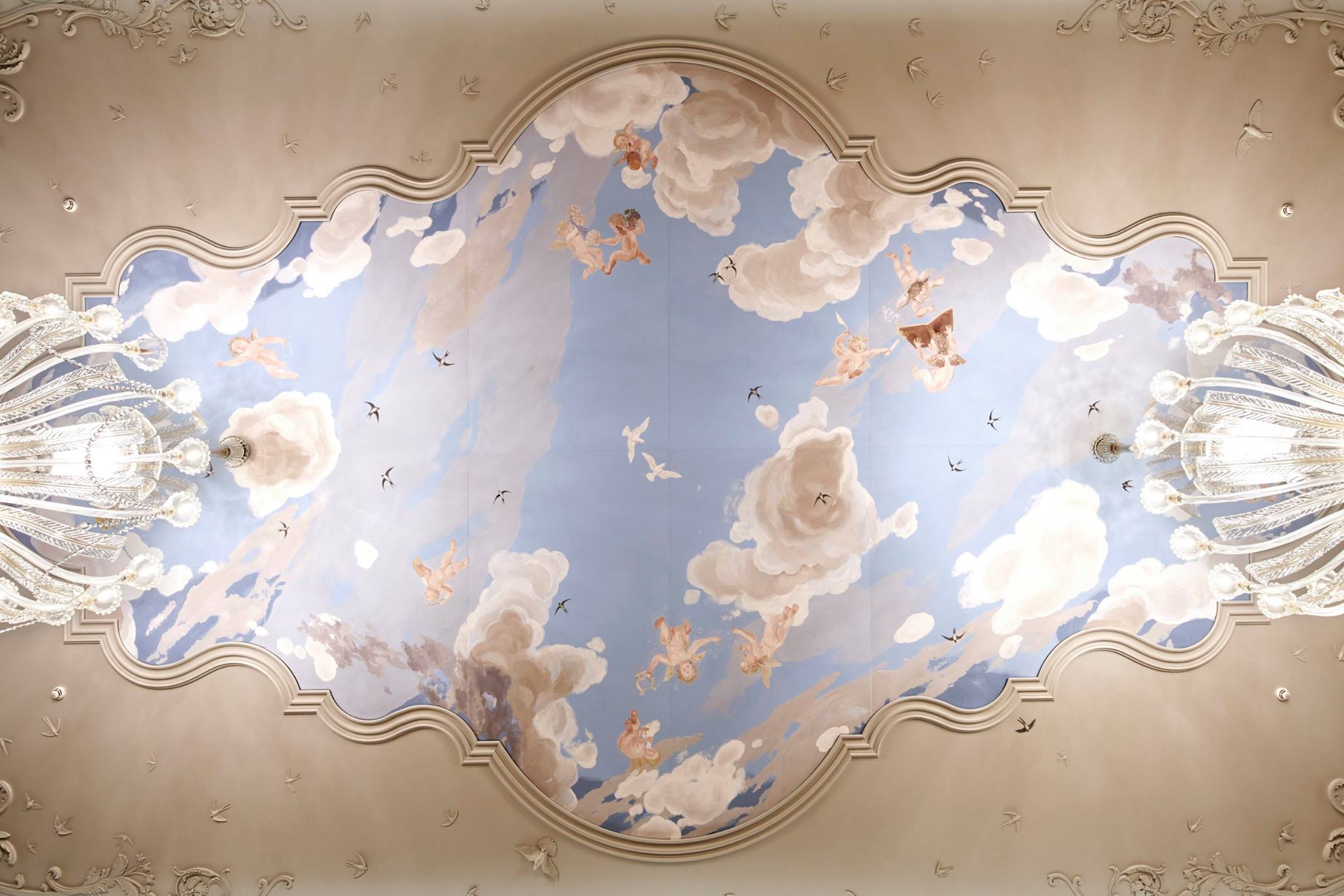 The New art of Grand - Rococo ceiling... - Grand Hotel Oslo | Facebook
