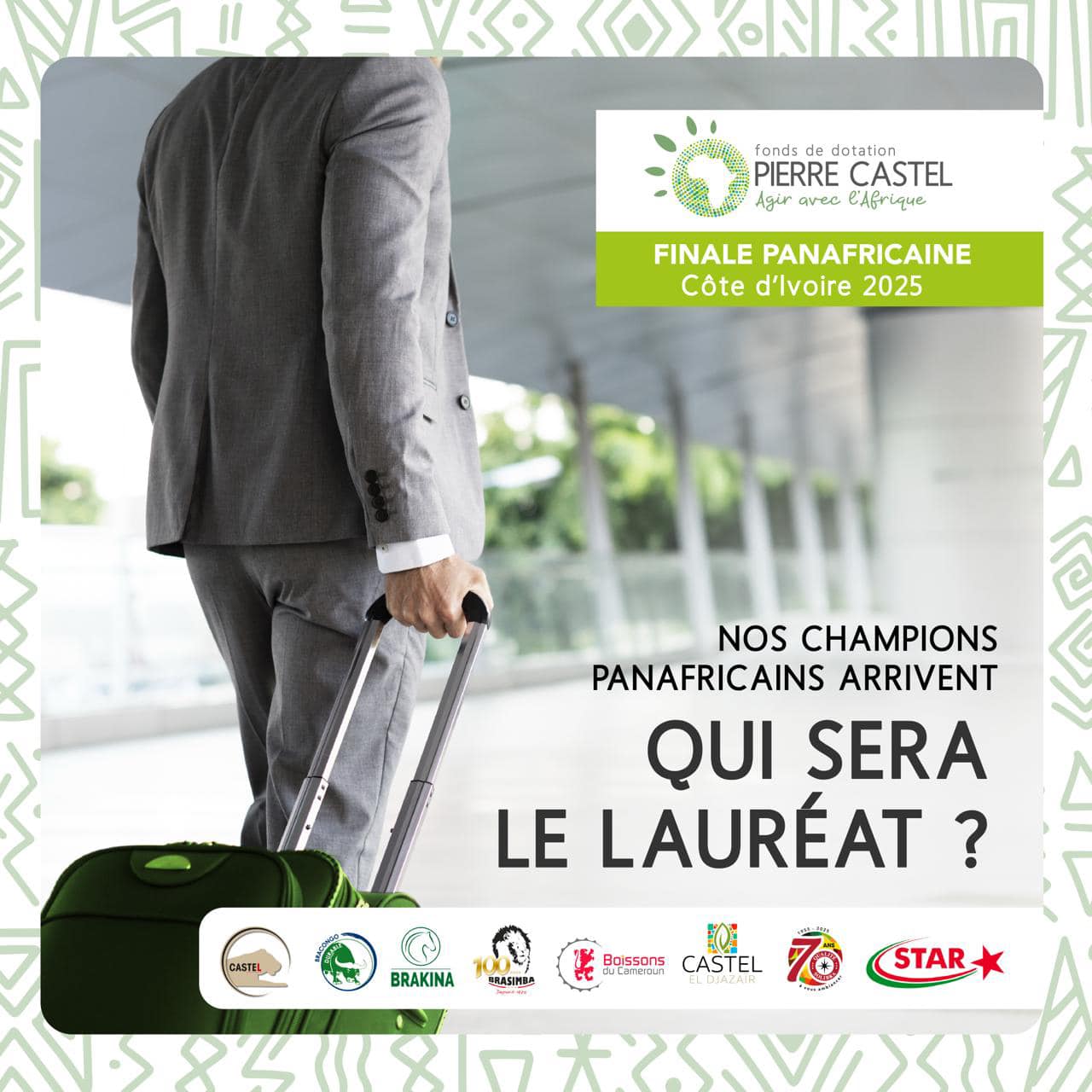 Solibra.ci - #PrixPierreCastel2025 Ils arrivent ! Nos lauréats du Prix ...