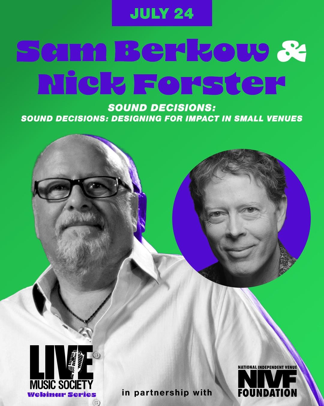Live - Join us for an inspiring and practical conversation about venue ...