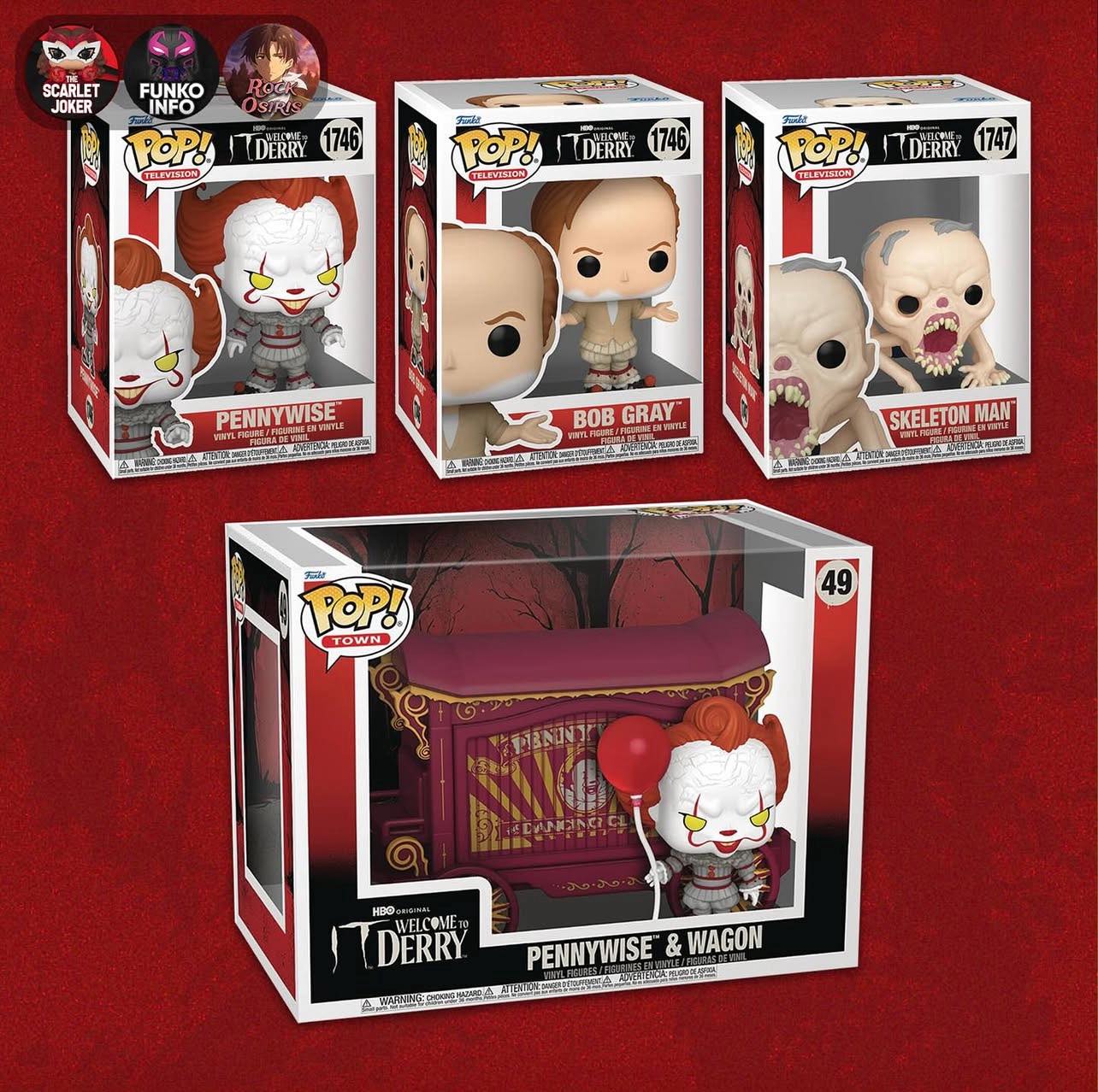 Funko Pop! Pennywise – Welcome To Derry – Figurine Vinyle 9,5 Cm