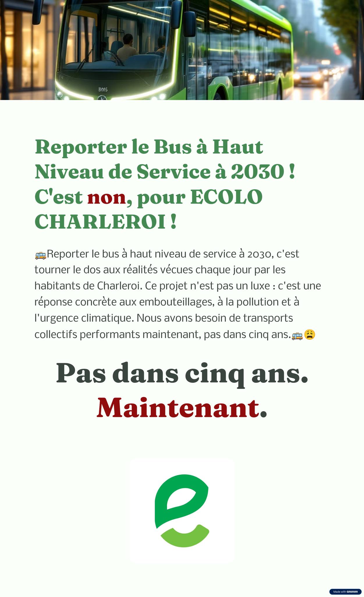 Ecolo Ville de Charleroi | Charleroi