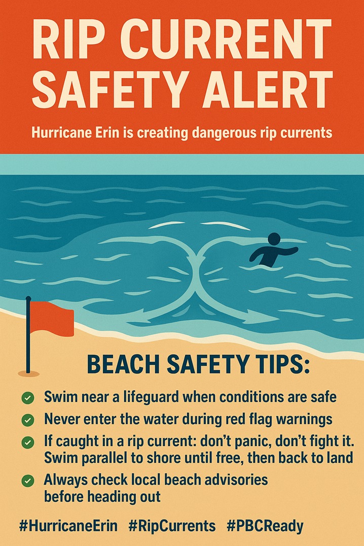 🌊 Rip... - Palm Beach County Division of Emergency Management | Facebook