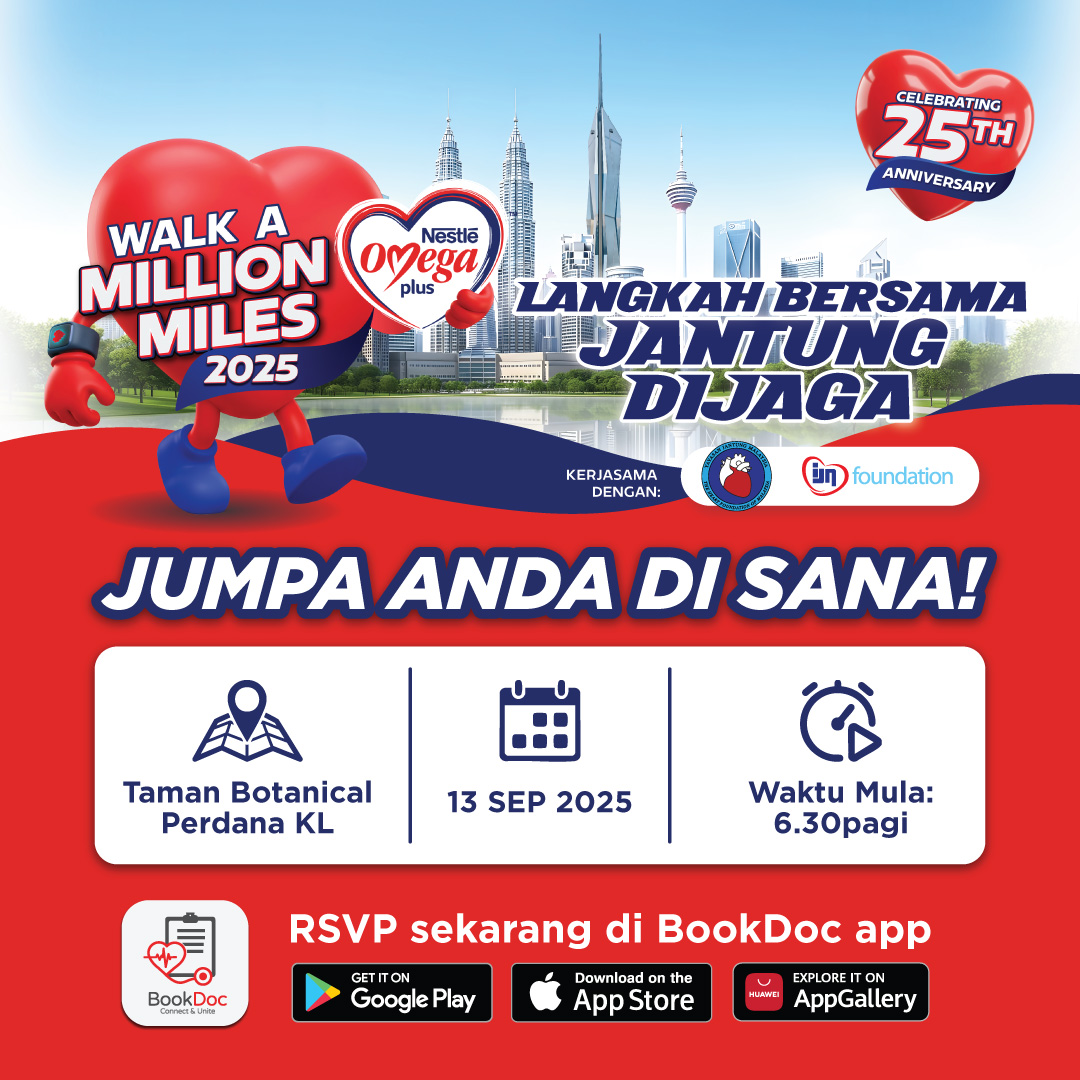 Jom Sertai Nestlé Omega Plus Walk A... - Nestlé Omega Plus | Facebook