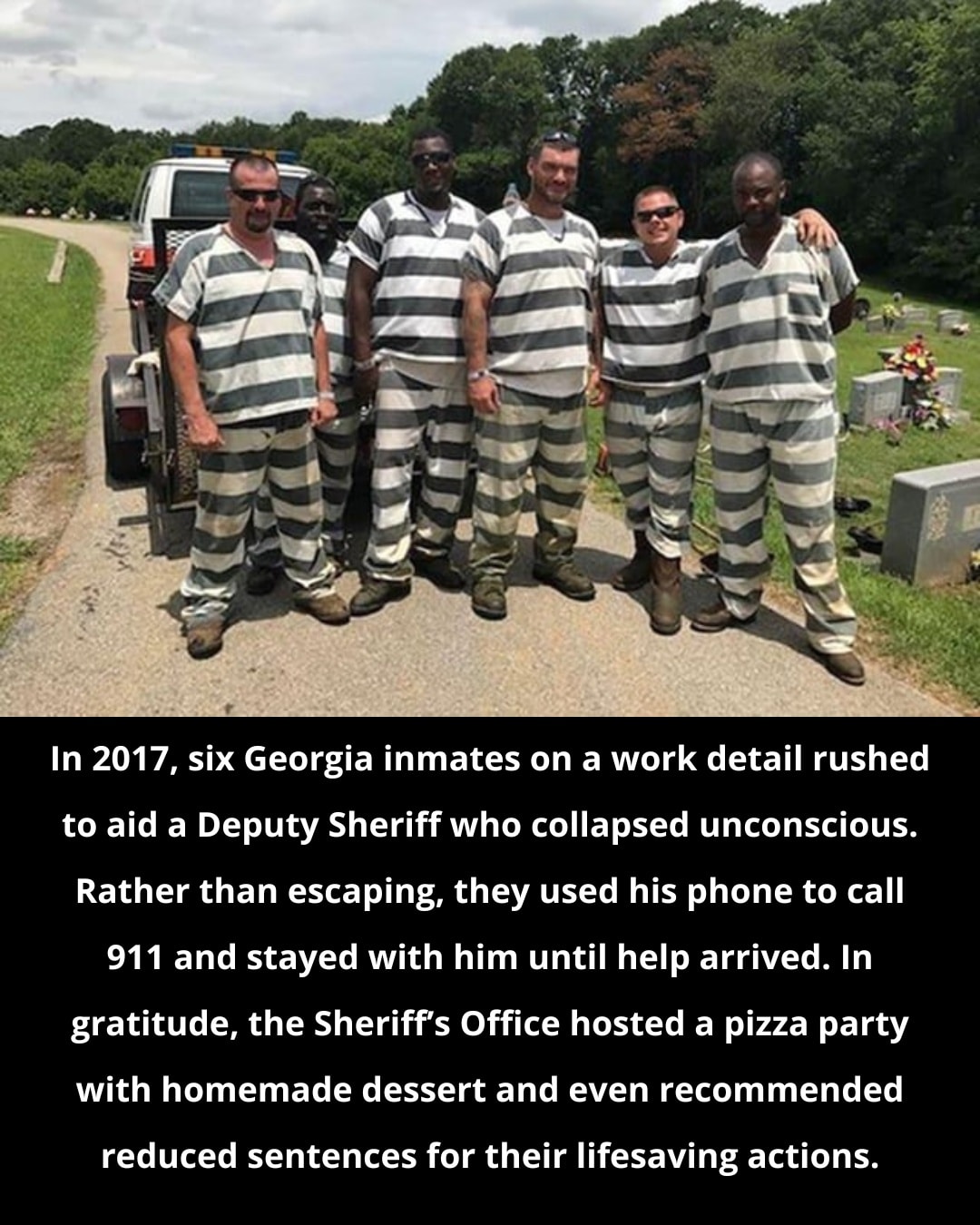 F'd Up Facts - In 2017, six Georgia inmates on a work... | Facebook
