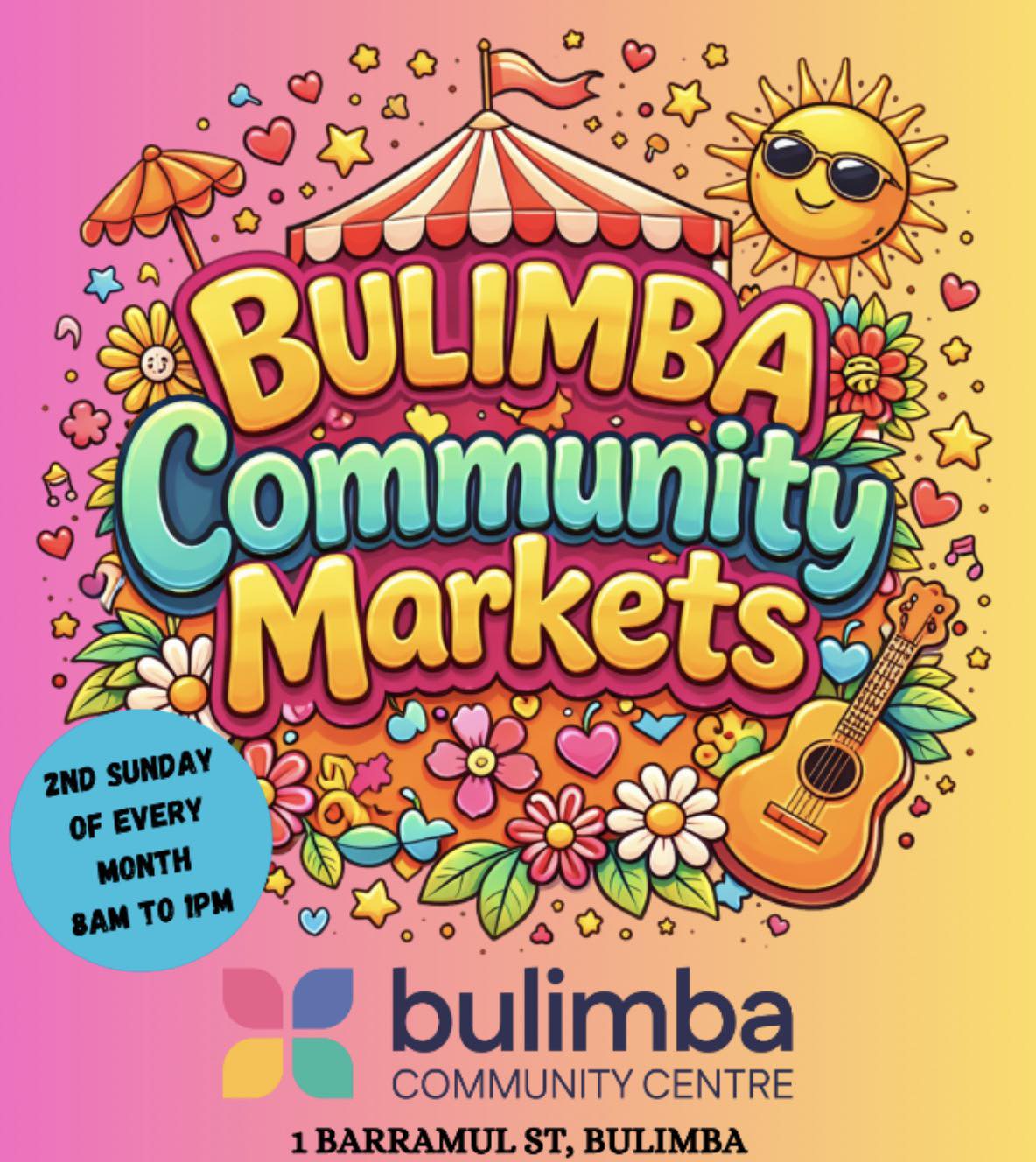 The Bulimba Community Market is... - Bulimba Community Centre | Facebook