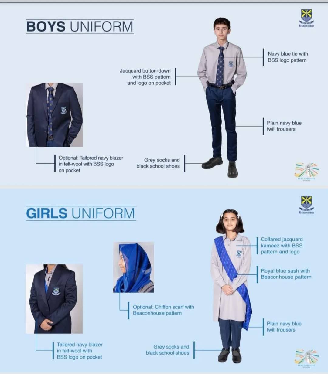 Let's take pride in our appearance and wear our uniform with unity and discipline, representing the true spirit of our school.