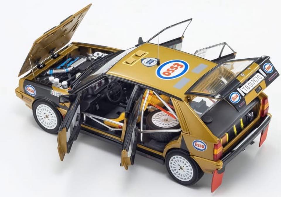 In stock now, 1/43 Lancia Delta HF 4WD , Markku Alen, 1987