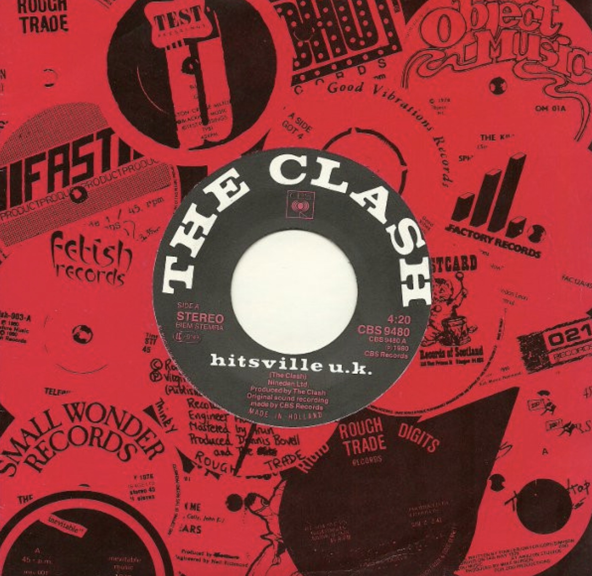 The Clash's Sandinista! album released December 12th 1980