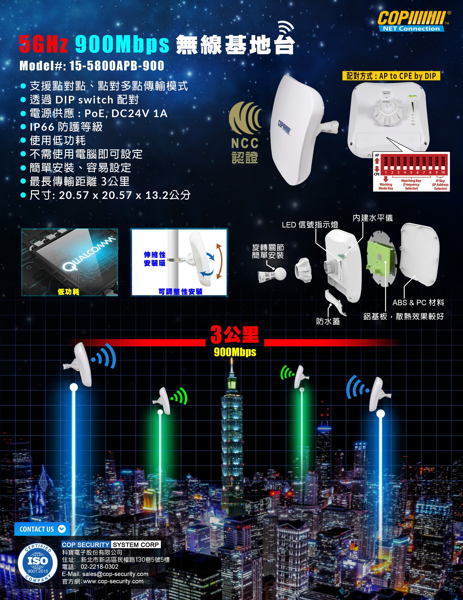 COP Security System Corp - 科寶電子公司 | Xinbei