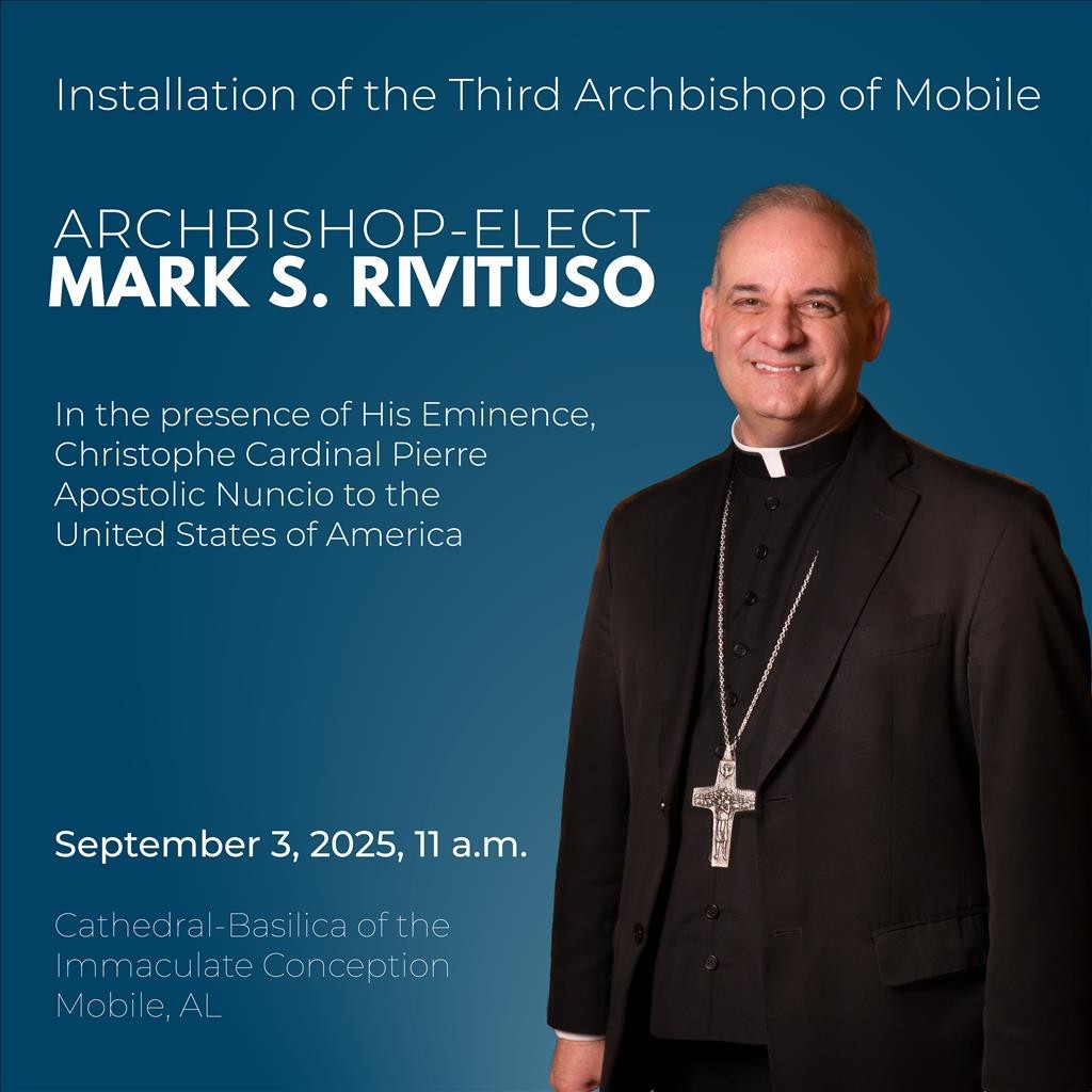 Archbishop-elect Mark Rivituso... - Huntsville Area Catholics | Facebook
