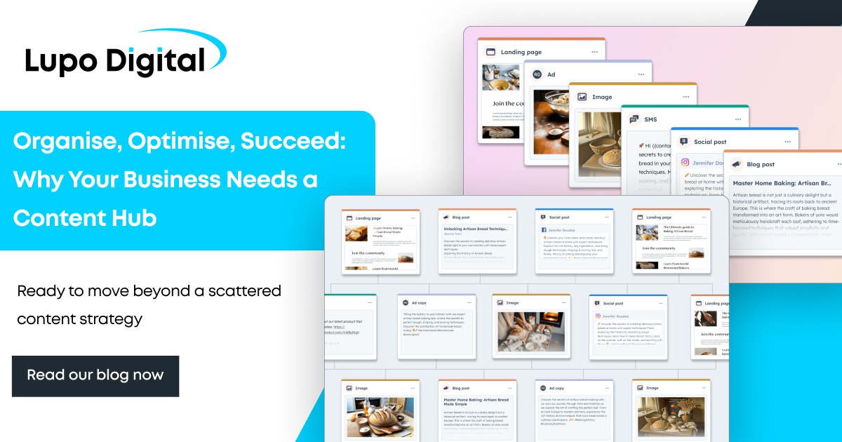 Lupo - 🔍 Struggling with scattered content strategies? A content hub is ...