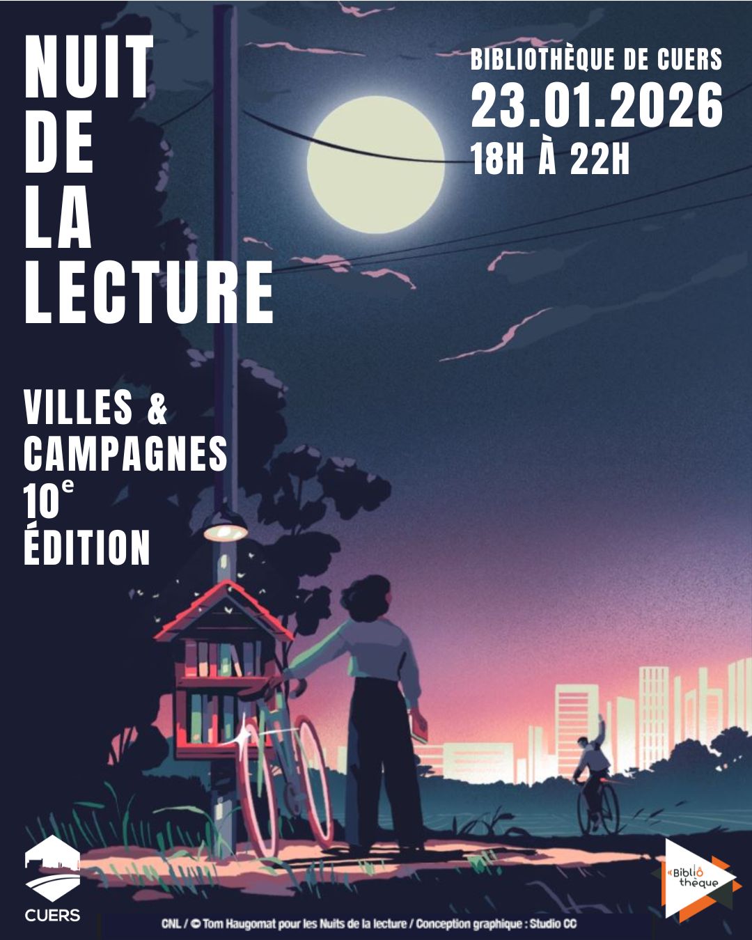 Ville - 📚 NUIT DE LA LECTURE 2026 – BIBLIOTHÈQUE DE CUERS 📚 Événement ...