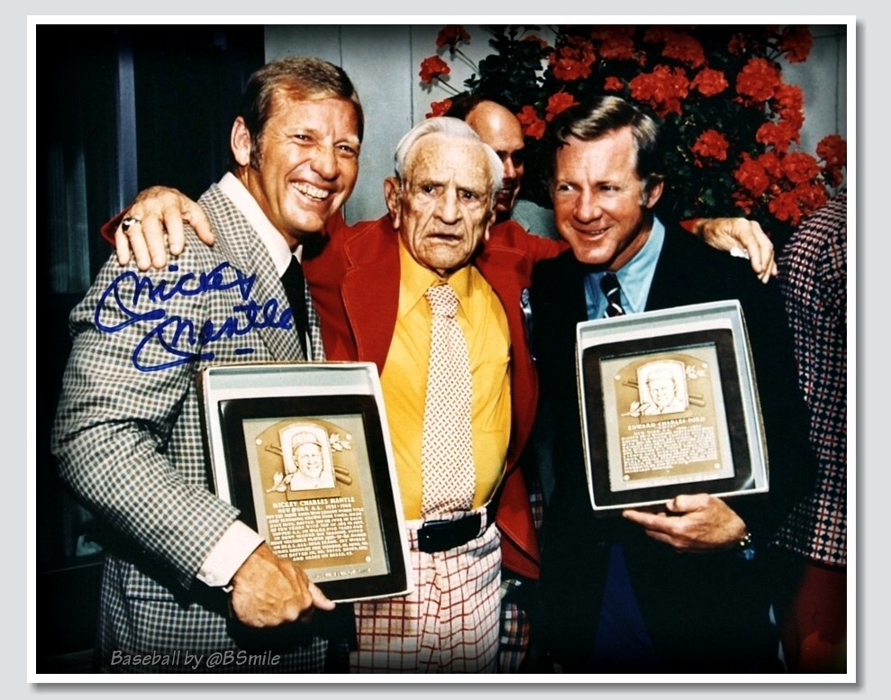 Today In 1974: New York #Yankees legends Mickey Mantle & Whitey