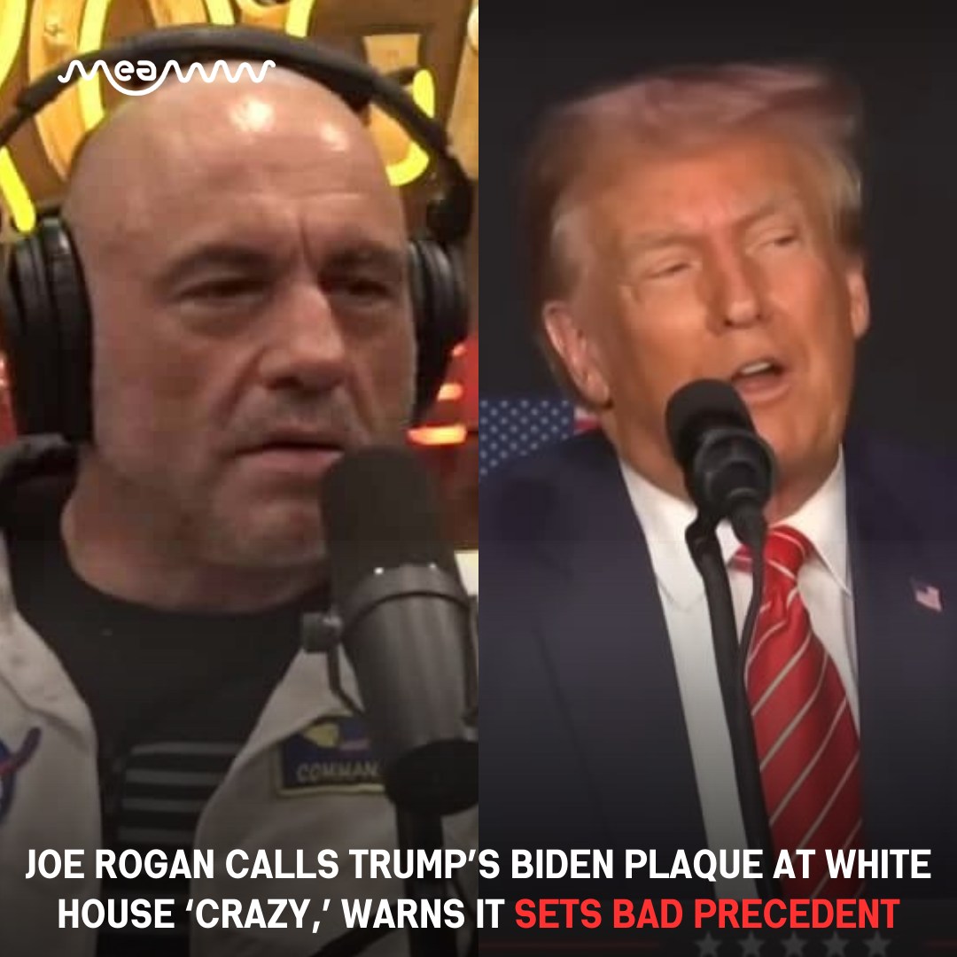 MEAWW - Podcast host Joe Rogan criticized President Trump for ...
