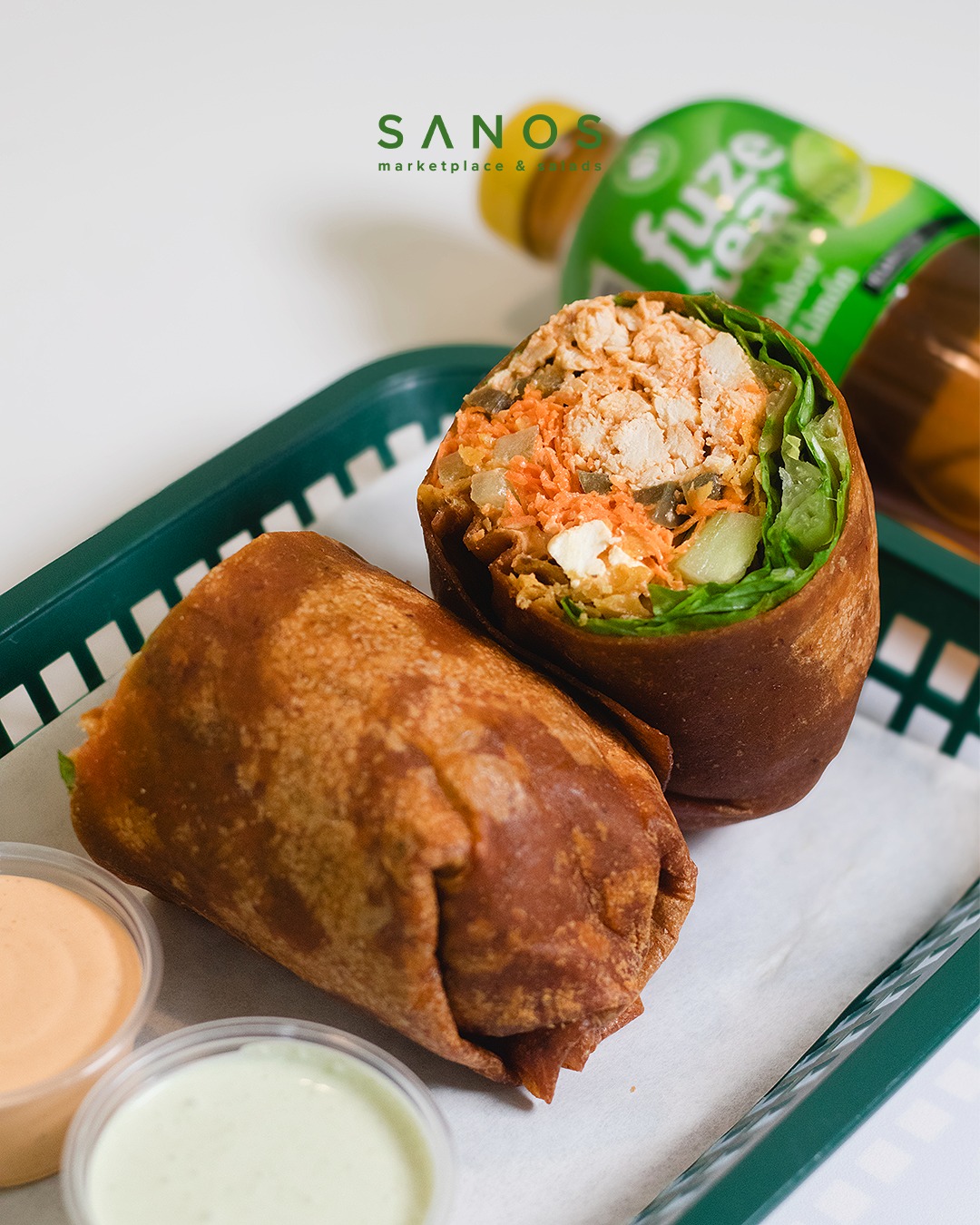 SANOS - ¡La mejor combinación de sabor y picante! 🌯🔥 Si amas lo spicy ...