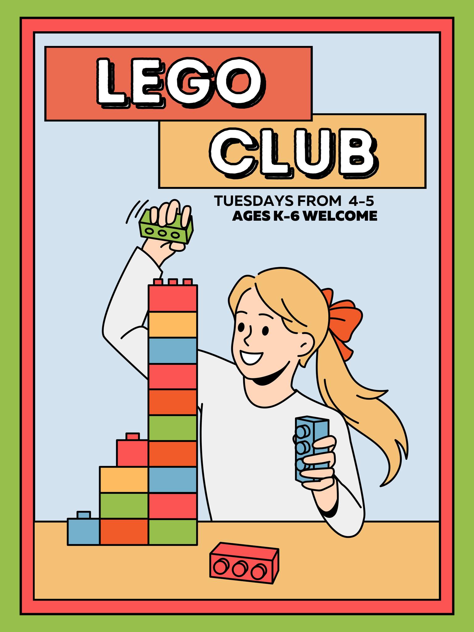 Beaver - 🧱 LEGO Club! 🧱 Calling all builders in Grades K–6! Join us for ...