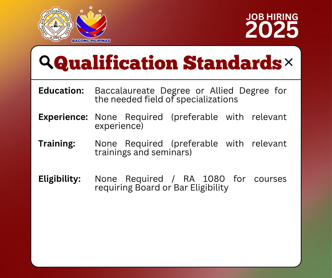 Ilocos Sur... - Ilocos Sur Polytechnic State College
