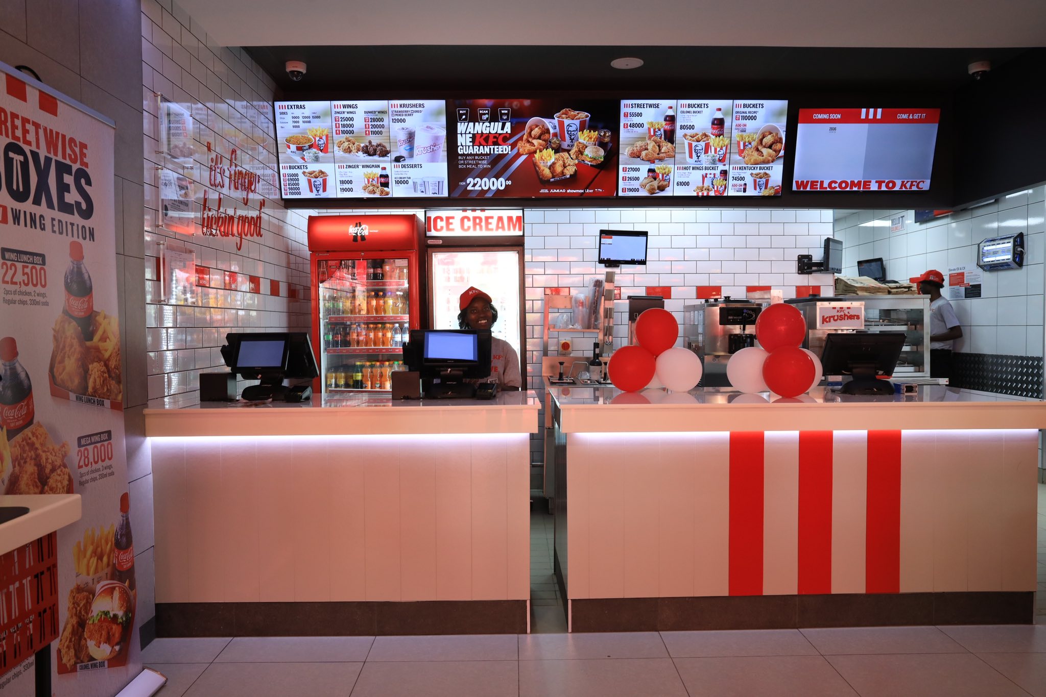 KFC - WHAT A DAY! KFC Mawanda is officially open, and the... | Facebook