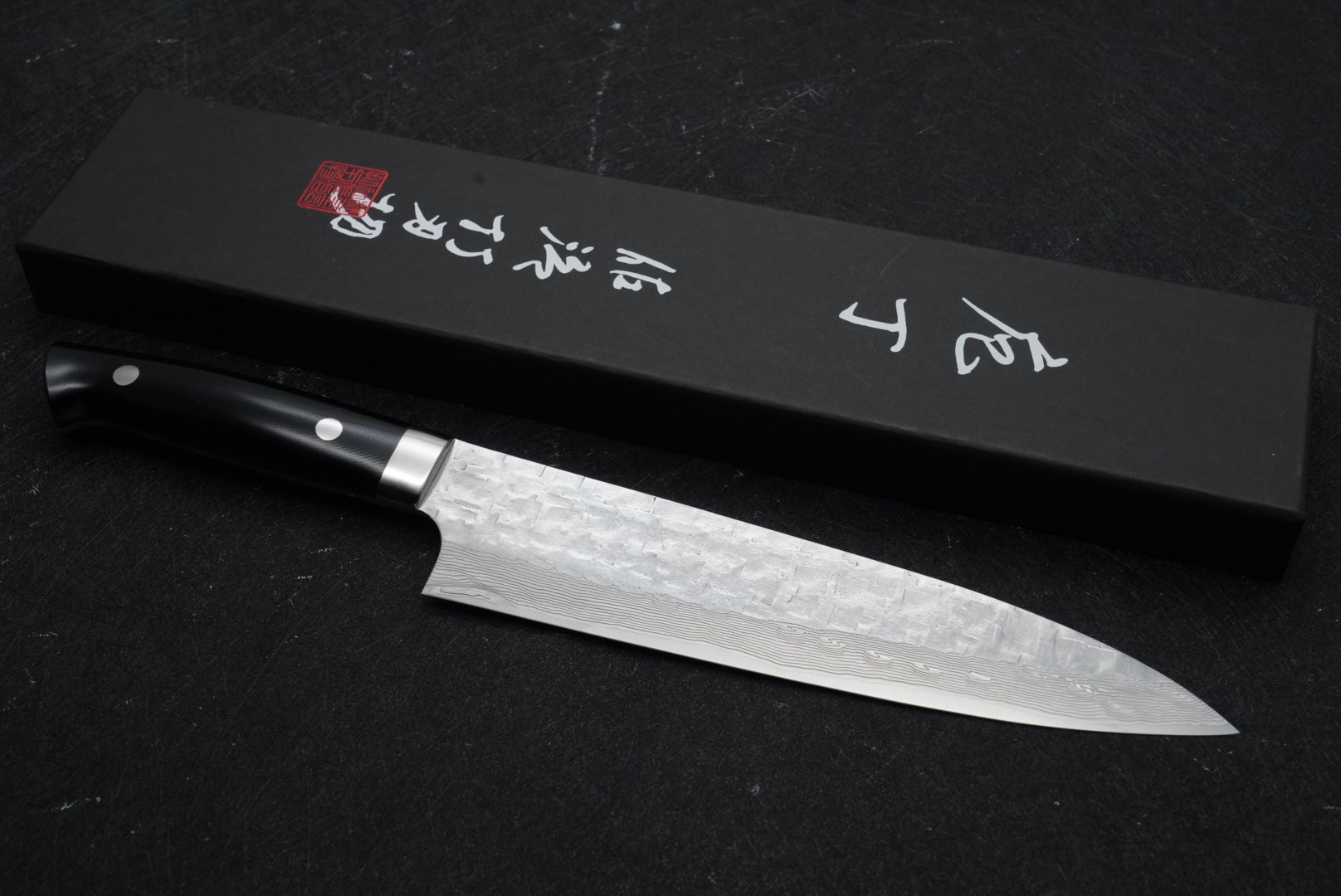 🥳🎊✨🚀新品上架🥳🎊✨🚀 ⚡️佐治武士VG10 槌目西式牛刀21cm Pakka