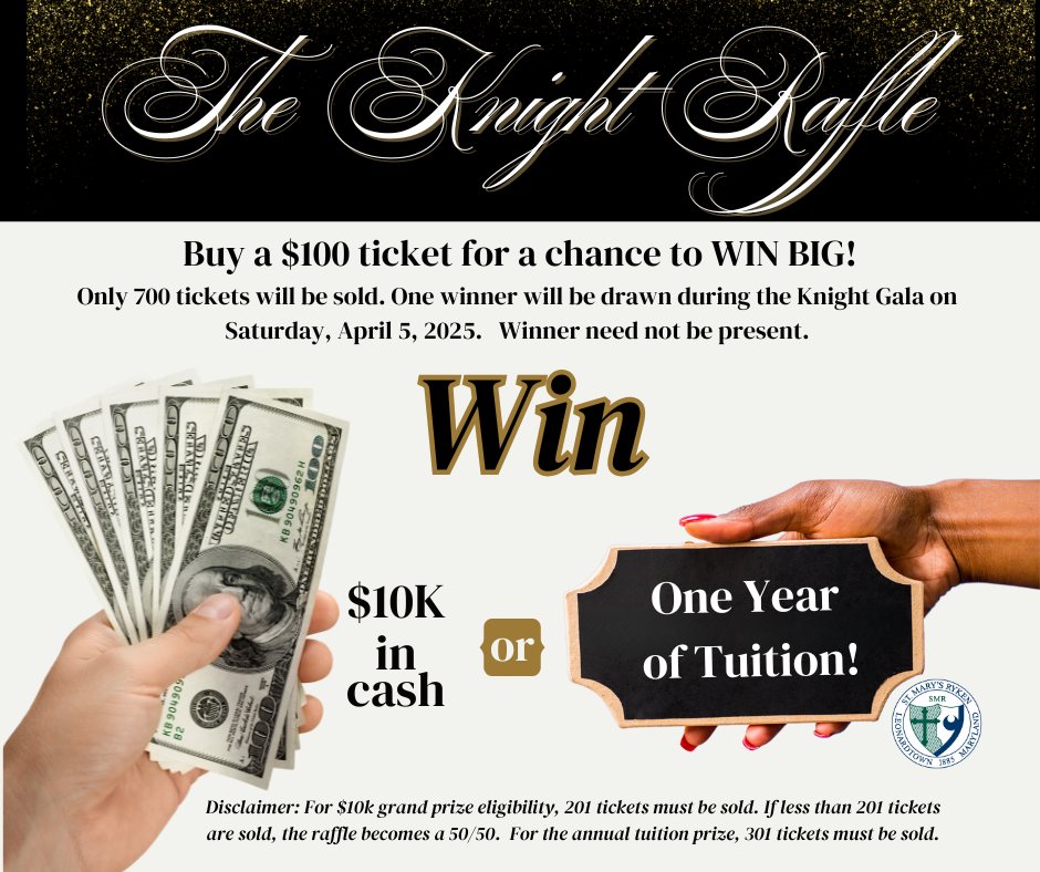 St. Mary's Ryken - 🌟 Get Ready for the 2025 Knight Gala Raffle! 🌟 🎟️ ...
